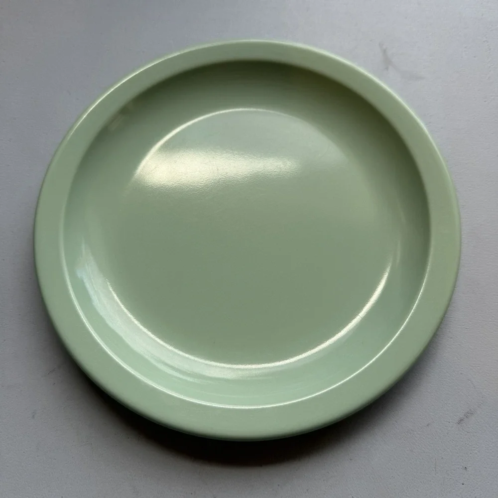 Dallas Ware Melamine Melmac Plates Mint Green 6 1/8